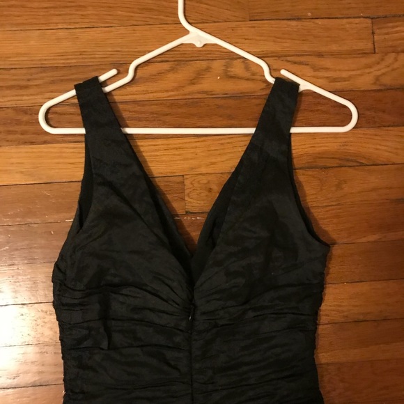 BCBG Black Bow Cocktail Dress - Picture 6 of 8